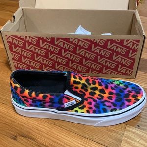VANS Rainbow Leopard Print